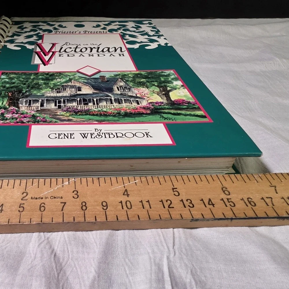 Priester's Dining On The Victorian Verandah‎ By Gene Westbrook Cookbook Signed
